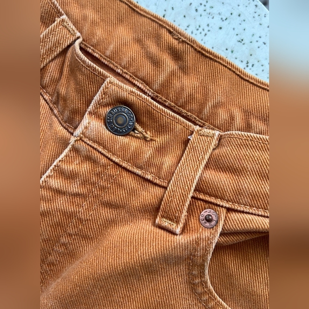 Vintage Caramel 550 Levi Jeans